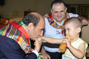 Şehit yakınlarından Edebali'ye ziyaret