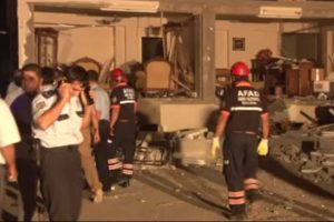 Erzurum'da patlama: 7 yaralı