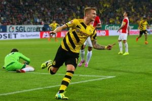 Dortmund Augsburg deplasmanında g&uuml;ld&uuml;:2-3