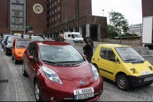 Norve&ccedil;'te g&uuml;ndem elektrikli otomobiller