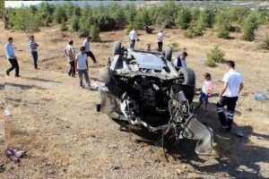 Isparta'da feci kaza!