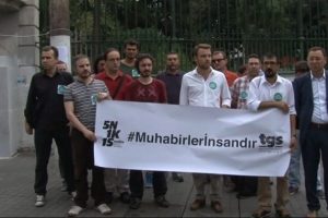 Erkan Koyuncu i&ccedil;in eylem yaptılar