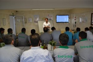 BESAŞ &ccedil;alışanlarına kazalarda davranış eğitimi