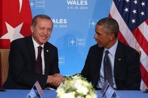 Cumhurbaşkanı Erdoğan Obama ile g&ouml;r&uuml;şt&uuml;