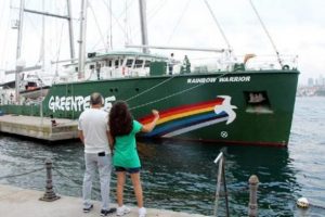 Greenpeace'nin efsane gemisi İstanbul'da