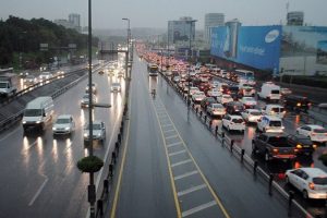 İstanbul sağanağın etkisinde