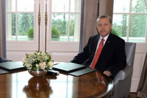 Erdoğan, ABD Savunma Bakanı Hegel'i kabul etti