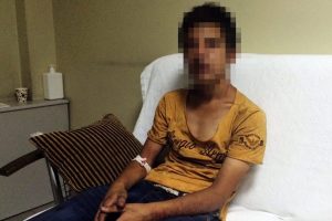 Bursa'da uyuşturucu bağımlısı gen&ccedil; yangın &ccedil;ıkardı