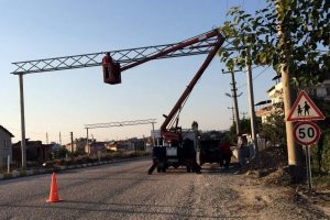 Bursa'da sabıkalı yola MOBESE ve radarlı &ouml;nlem