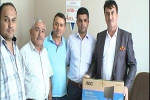 Osmangazi'den yeni muhtarlara bilgisayar