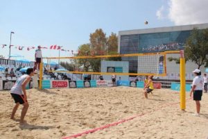 Beşiktaş'ta plaj voleyboluna start verildi