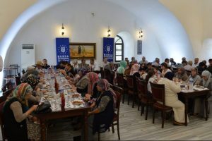 Şehit madenci ailelerine Bursa morali