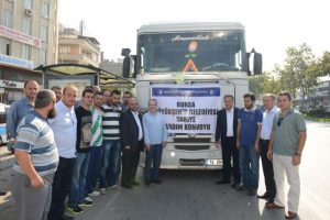 Y&uuml;rekler Suriyeli mazlumlar i&ccedil;in atıyor