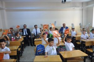 Mudanya'da eğitime ilk hediye Başkan T&uuml;rkyılmaz'dan