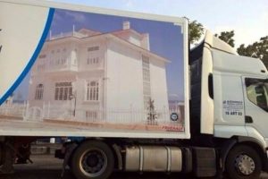 Mudanya TIR'larla d&uuml;nyayı geziyor