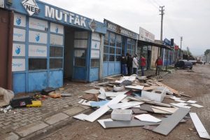 Şiddetli yağışın Bursa'daki zararı b&uuml;y&uuml;k!