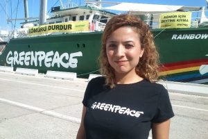 Greenpeace efsanesi İzmir'de