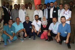 Somali Cumhurbaşkanı T&uuml;rk hastanesini ziyaret etti