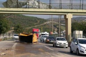 İstanbul'da yine damper kazası