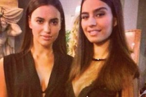 Amine G&uuml;lşe Irina Shayk'la yan yana...