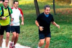 Koruma eşliğinde spor...