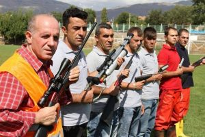 Kurban yakalama timi antrenmanlara başladı