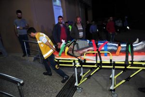 &Ouml;nce &ccedil;arptı sonra &ouml;l&uuml;me terketti