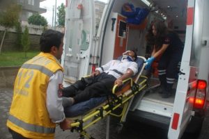 Yağmur kazayı da beraberinde getirdi: 6 yaralı
