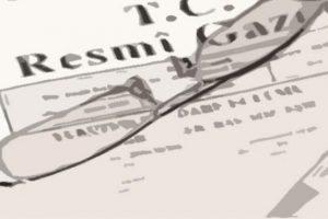 O kanun resmi gazete'de