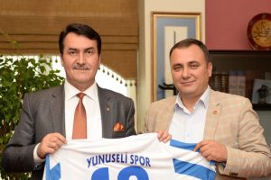 Yunuselispor'dan Başkan D&uuml;ndar'a Ziyaret