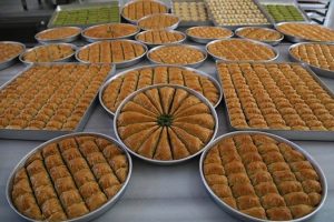 Baklavacıların bayram yoğunluğu