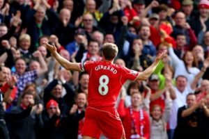 Liverpool'un her şeyi Steven Gerrard!