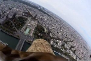 Ger&ccedil;ek kuş bakışı ve Paris