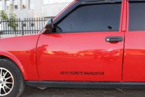 'Keyfi hizmete mahsustur'