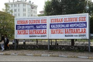 "Kasabanın şerifi"nden bayram mesajı