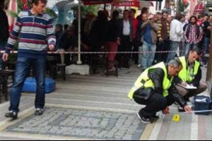 Kurşun yağmuruna tuttu