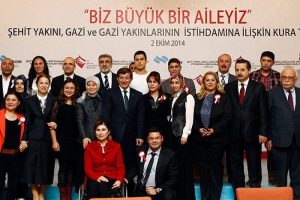 Şehit yakını ve gazi atamaları yapıldı