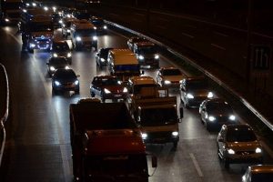 TEM otoyolunda bayram &ouml;ncesi yoğunluk