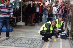 Kurşun yağmuruna tuttu