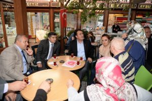 Nil&uuml;fer k&ouml;yl&uuml; pazarı &ccedil;arşının g&ouml;z bebeği oldu