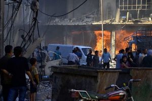 Şam'da hava saldırısı: 23 &ouml;l&uuml;
