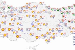 İşte bayramın birinci g&uuml;n&uuml; hava!