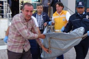Katliamın kurbanları morga kaldırıldı