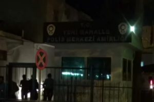 Polis karakolunun yakınına bomba atıldı !