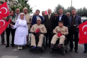 Engellilerden 'b&uuml;y&uuml;k y&uuml;r&uuml;y&uuml;ş'