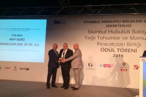 En başarılı ihracat&ccedil;ı &ouml;d&uuml;l&uuml; MAY tohumun