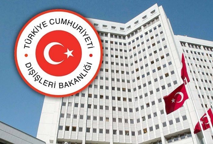 Dışişleri Bakanlığı'ndan tepki