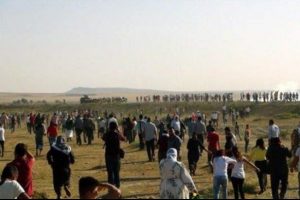 Sınırı aşmak isteyen gruba m&uuml;dahale