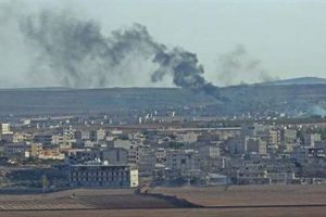 IŞİD yeniden Kobani'nin i&ccedil;inde