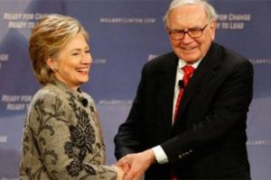 Zengin iş adamının oyu Clinton'a!